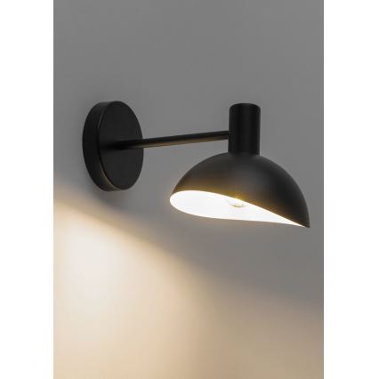 Nástenná lampa ARTIS 1xE14/40W/230V čierna