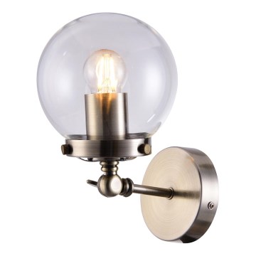 Nástenná lampa BALLET 1xE27/40W/230V matný chróm