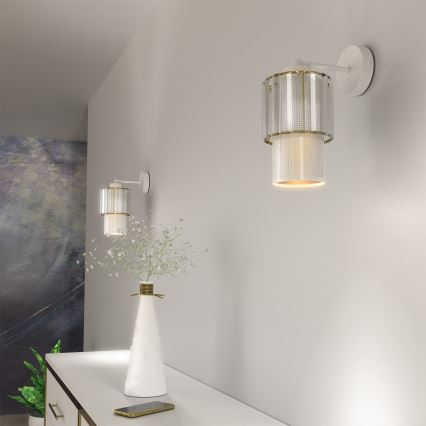 Nástenná lampa BLANCO 1xE27/60W/230V biela