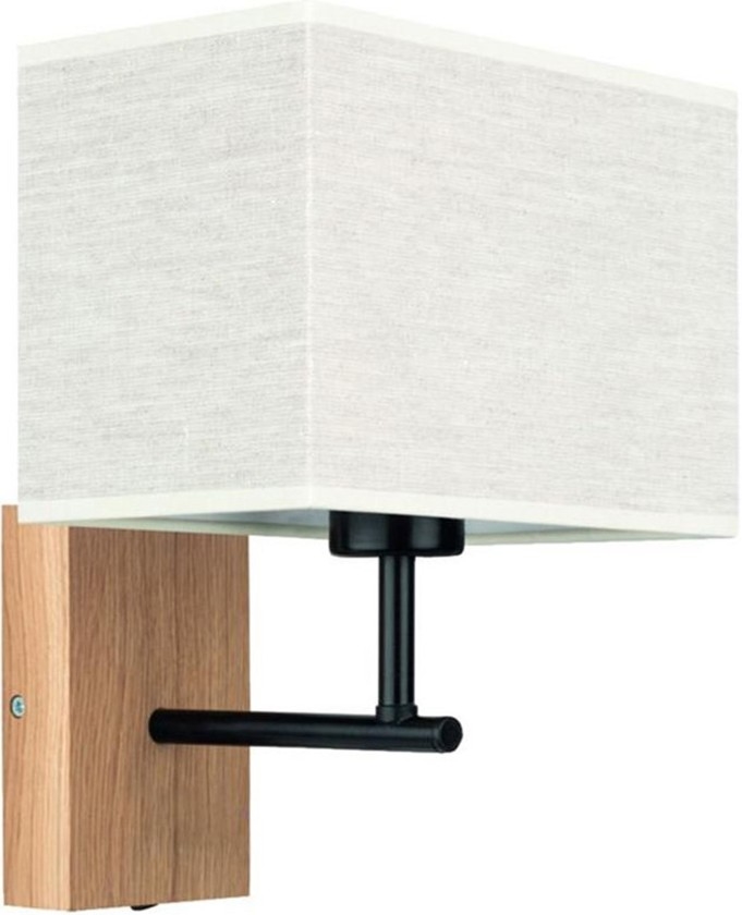 Nástenná lampa BOHO 1xE27/25W/230V dub