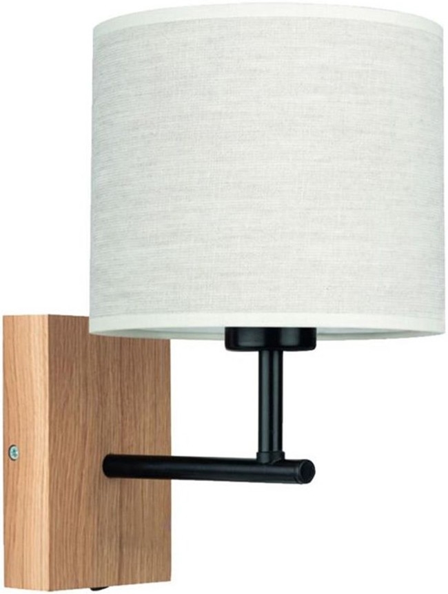Nástenná lampa BOHO 1xE27/25W/230V dub