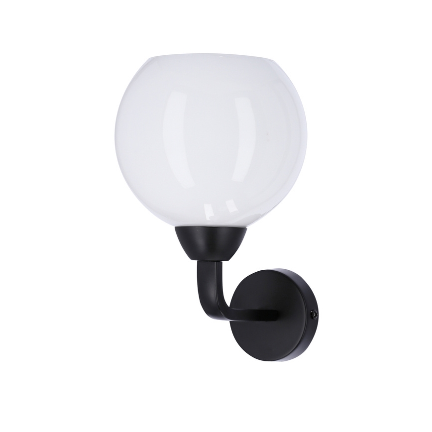 Nástenná lampa CALDERA 1xE27/60W/230V čierna