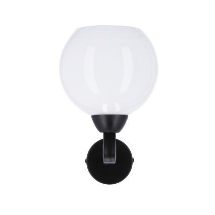 Nástenná lampa CALDERA 1xE27/60W/230V čierna