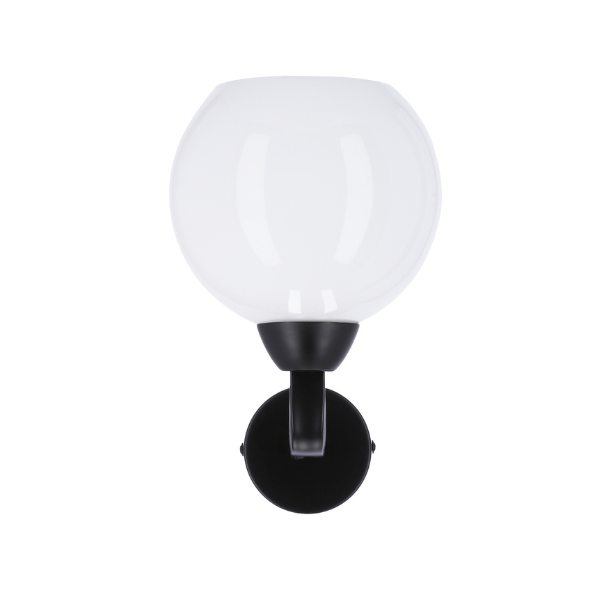 Nástenná lampa CALDERA 1xE27/60W/230V čierna