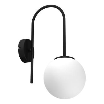 Nástenná lampa CAMBRIDGE 1xE14/60W/230V čierna