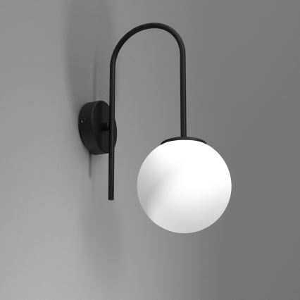 Nástenná lampa CAMBRIDGE 1xE14/60W/230V čierna