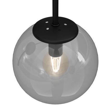 Nástenná lampa CAMBRIDGE 1xE14/60W/230V čierna