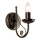 Nástenná lampa DONATO 1xE14x40W/230V patina