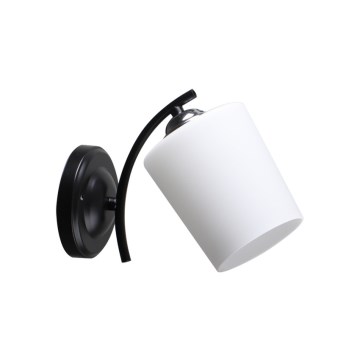 Nástenná lampa ESNYR 1xE27/40W/230V čierna/biela