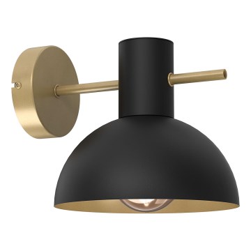 Nástenná lampa ESTATE MINI 1xE27/15W/230V čierna