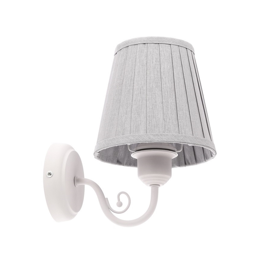 Nástenná lampa FIREZ 1xE27/40W/230V biela/šedá