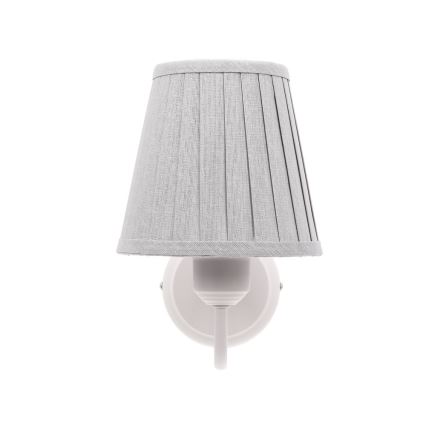 Nástenná lampa FIREZ 1xE27/40W/230V biela/šedá