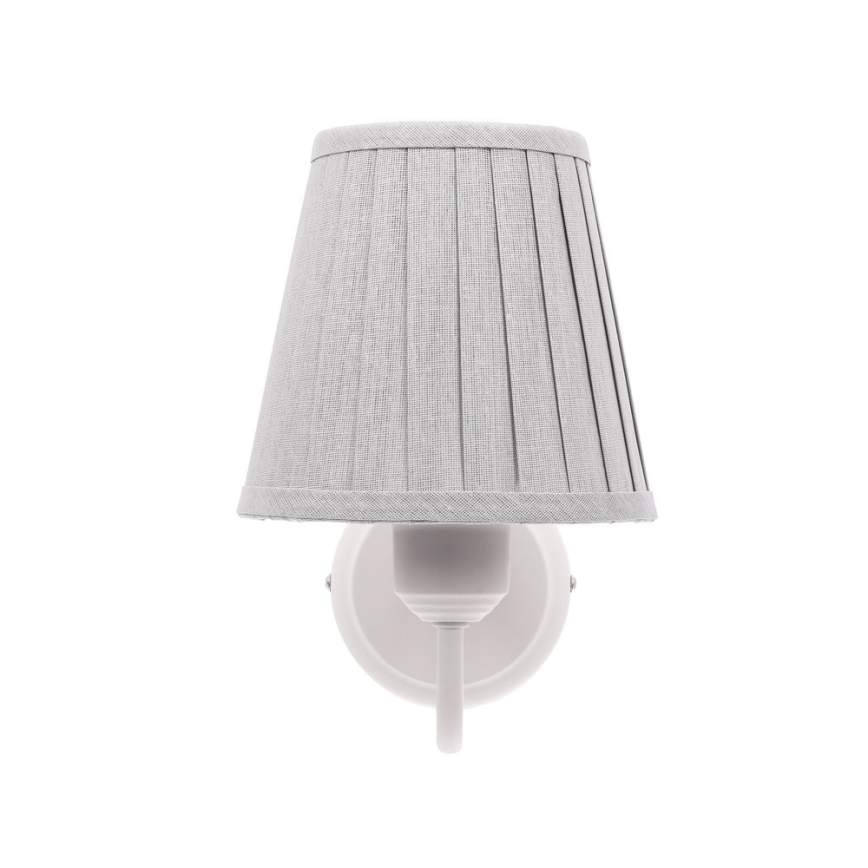 Nástenná lampa FIREZ 1xE27/40W/230V biela/šedá