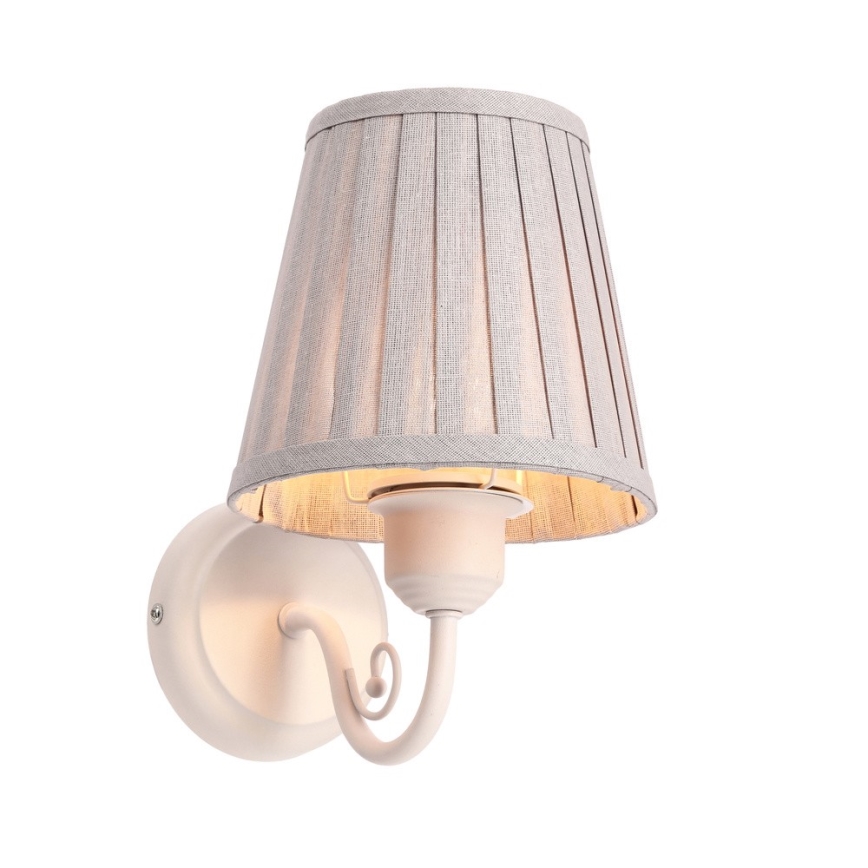 Nástenná lampa FIREZ 1xE27/40W/230V biela/šedá