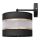 Nástenná lampa HELEN 1xE27/15W/230V čierna/zlatá