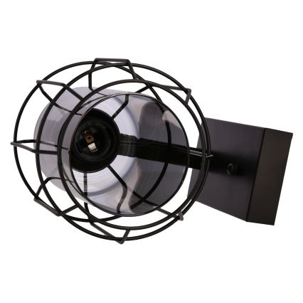 Nástenná lampa JONERA 1xE27/40W/230V čierna