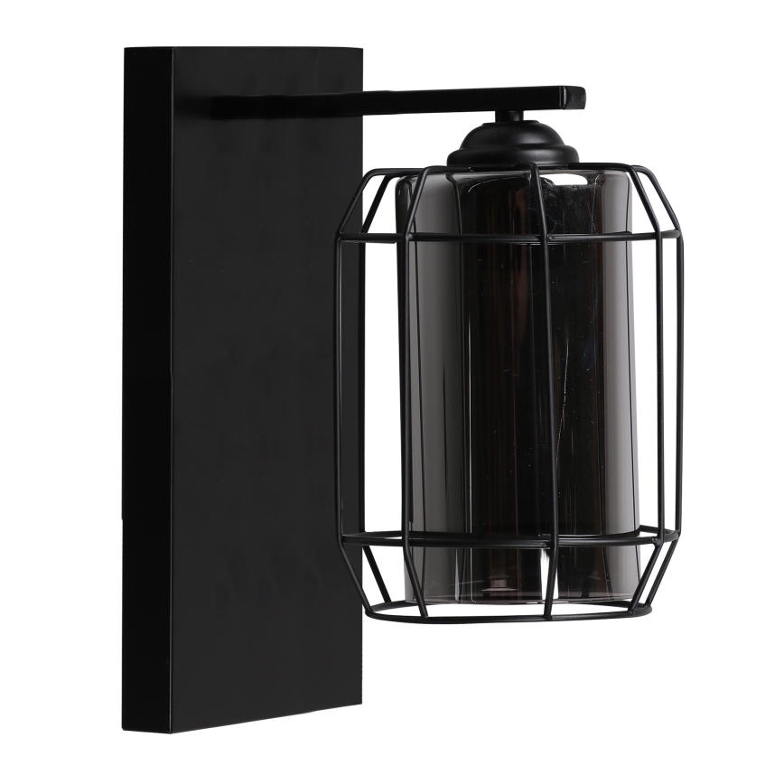 Nástenná lampa JONERA 1xE27/40W/230V čierna