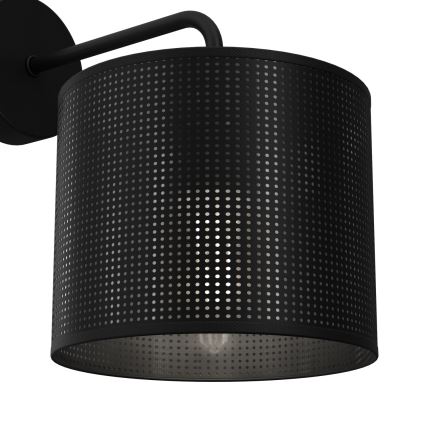 Nástenná lampa LOFT SHADE 1xE27/60W/230V čierna