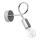 Nástenná lampa LOOP 1xE27/15W/230V lesklý chróm