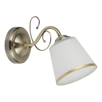 Nástenná lampa LOSANNA 1xE14/40W/230V Mosadz