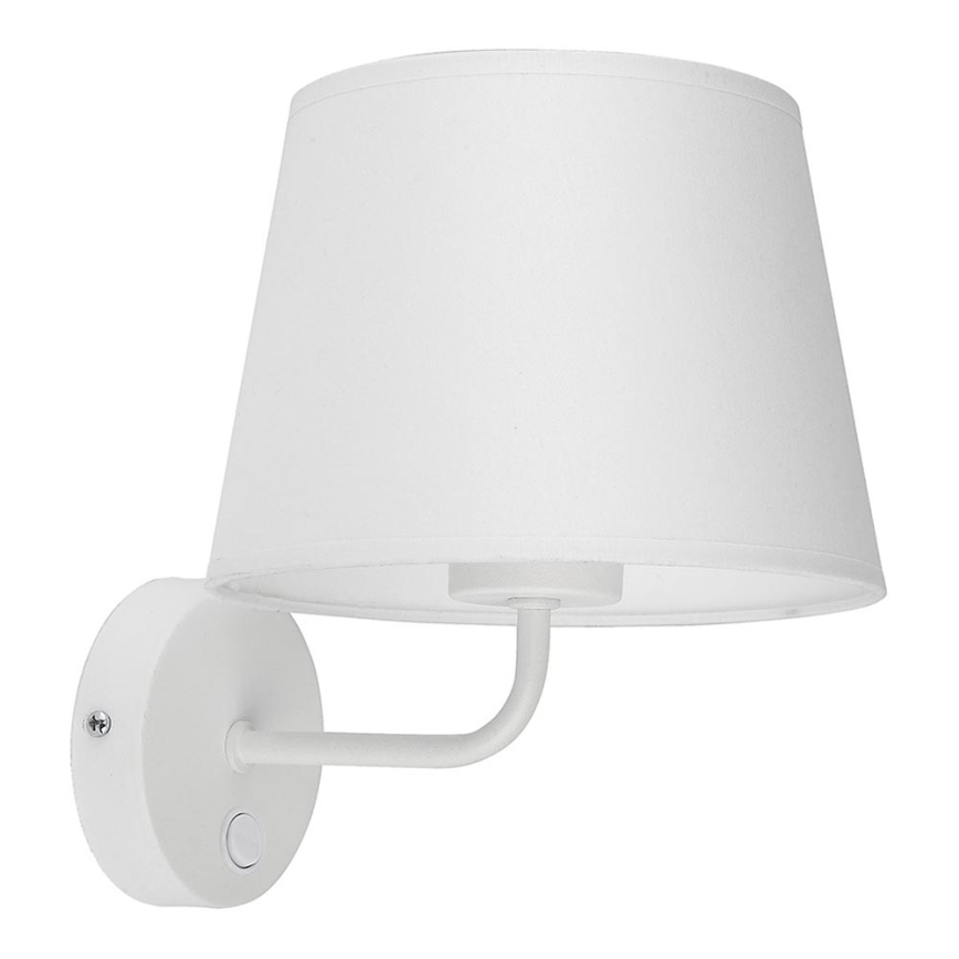 Nástenná lampa MAJA 1xE27/15W/230V biela