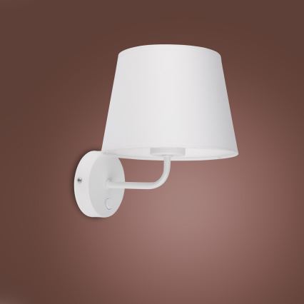 Nástenná lampa MAJA 1xE27/15W/230V biela