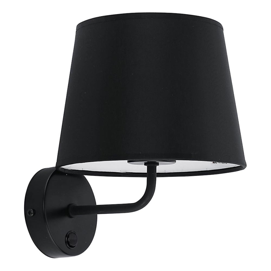 Nástenná lampa MAJA 1xE27/15W/230V šedá