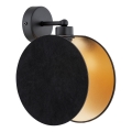 Nástenná lampa MOTIF 1xE27/15W/230V čierna