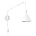 Nástenná lampa NOX 1xE14/10W/230V biela