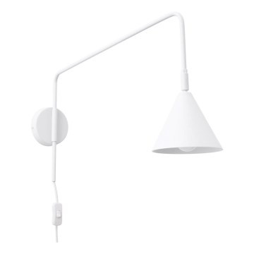 Nástenná lampa NOX 1xE14/10W/230V biela