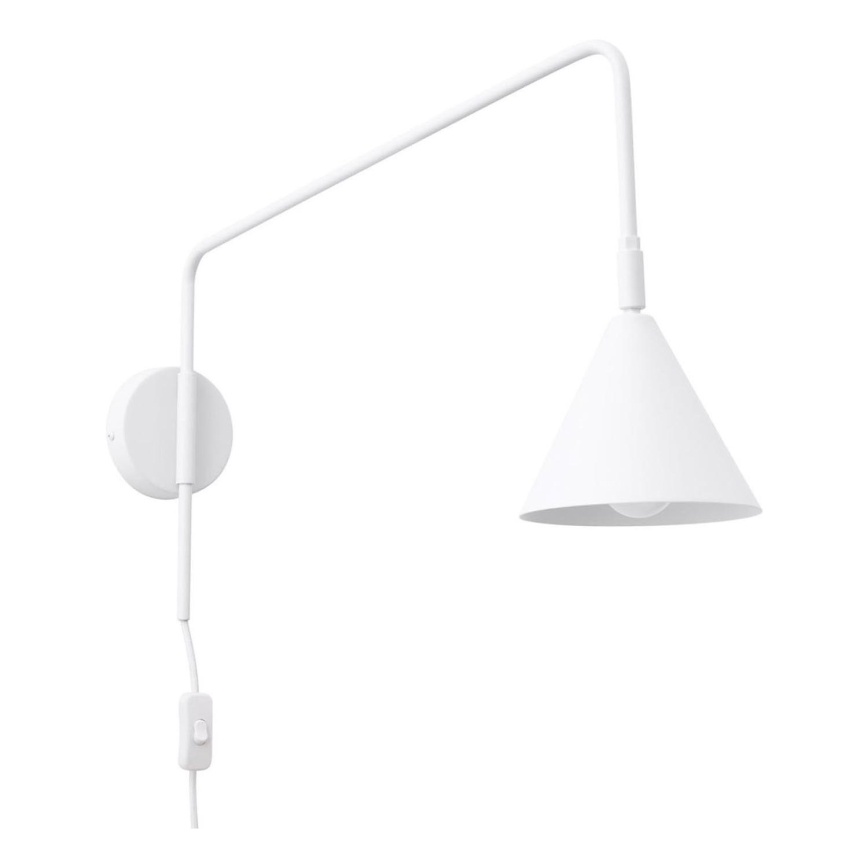 Nástenná lampa NOX 1xE14/10W/230V biela