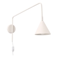 Nástenná lampa NOX 1xE14/10W/230V krémová