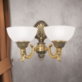 Nástenná lampa ROCCA 2xE27/60W/230V bronz/biela