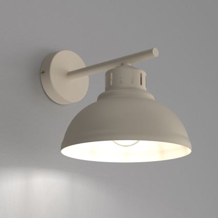 Nástenná lampa SVEN 1xE27/15W/230V béžová