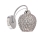 Nástenná lampa TOBIAS 1xE27/40W/230V lesklý chróm
