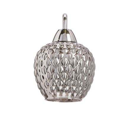 Nástenná lampa TOBIAS 1xE27/40W/230V lesklý chróm