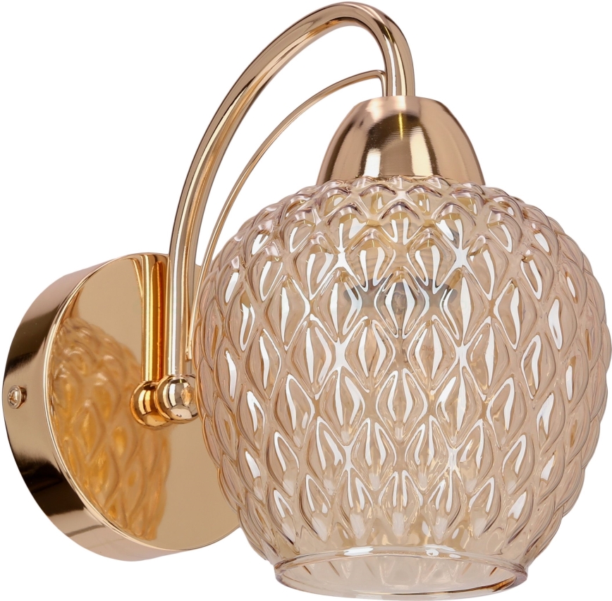 Nástenná lampa TOBIAS 1xE27/40W/230V rose gold