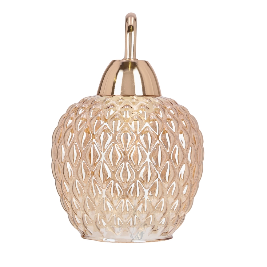 Nástenná lampa TOBIAS 1xE27/40W/230V rose gold