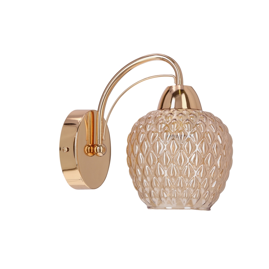 Nástenná lampa TOBIAS 1xE27/40W/230V rose gold