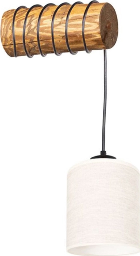 Nástenná lampa TRENO 1xE27/25W/230V borovica