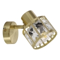 Nástenná lampa ZAHARA 1xE27/10W/230V zlatá