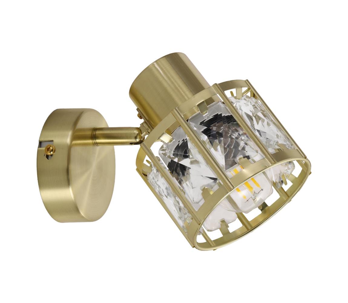 Nástenná lampa ZAHARA 1xE27/10W/230V zlatá 336958