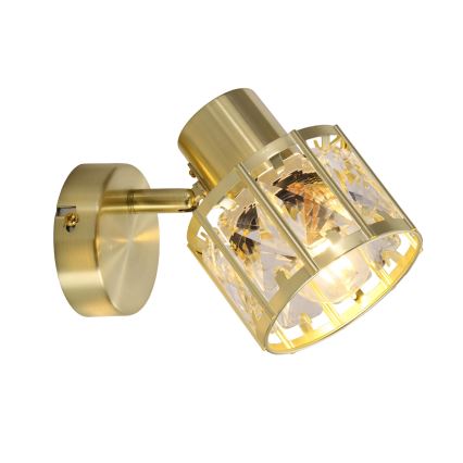 Nástenná lampa ZAHARA 1xE27/10W/230V zlatá
