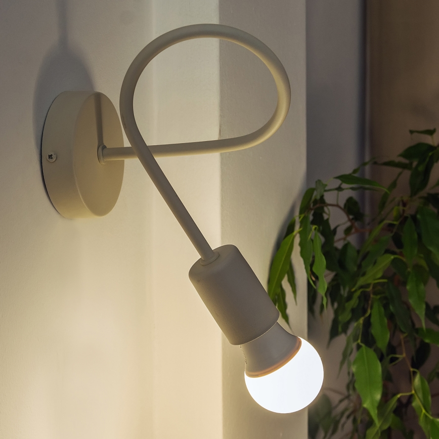 Nástenná lampička OXFORD 1xE27/15W/230V krémová