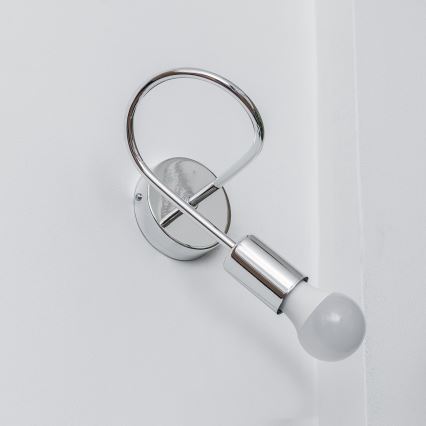 Nástenná lampička OXFORD 1xE27/15W/230V lesklý chróm