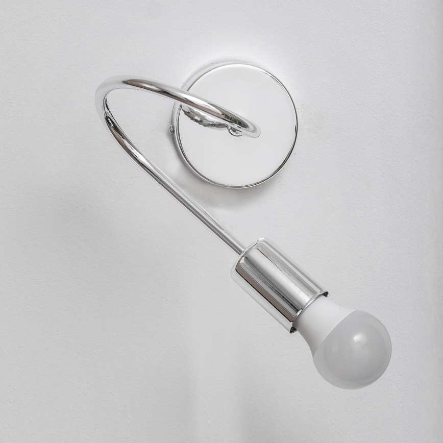 Nástenná lampička OXFORD 1xE27/15W/230V lesklý chróm