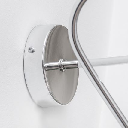 Nástenná lampička OXFORD 1xE27/15W/230V lesklý chróm