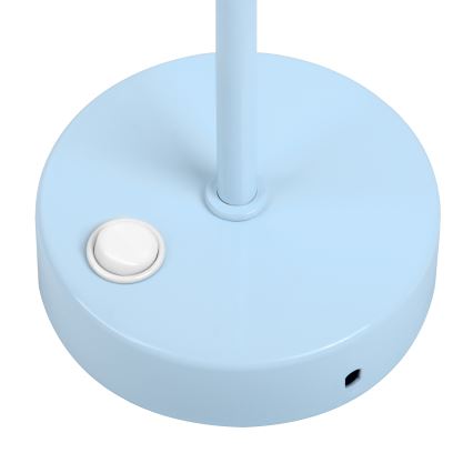 Nástenná lampička OXFORD 1xE27/15W/230V modrá