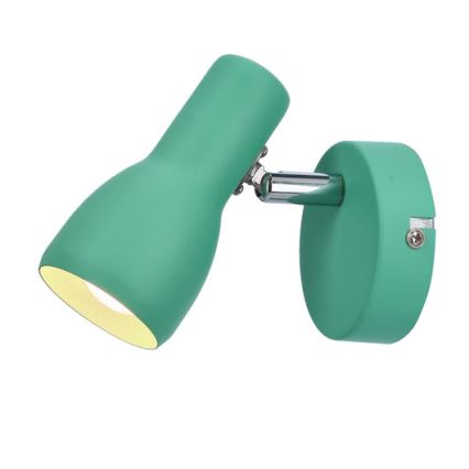 Nástenná lampička PICARDO 1xE14/40W/230V tyrkysová