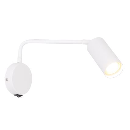 Nástenná lampička TINA 1xGU10/15W/230V biela